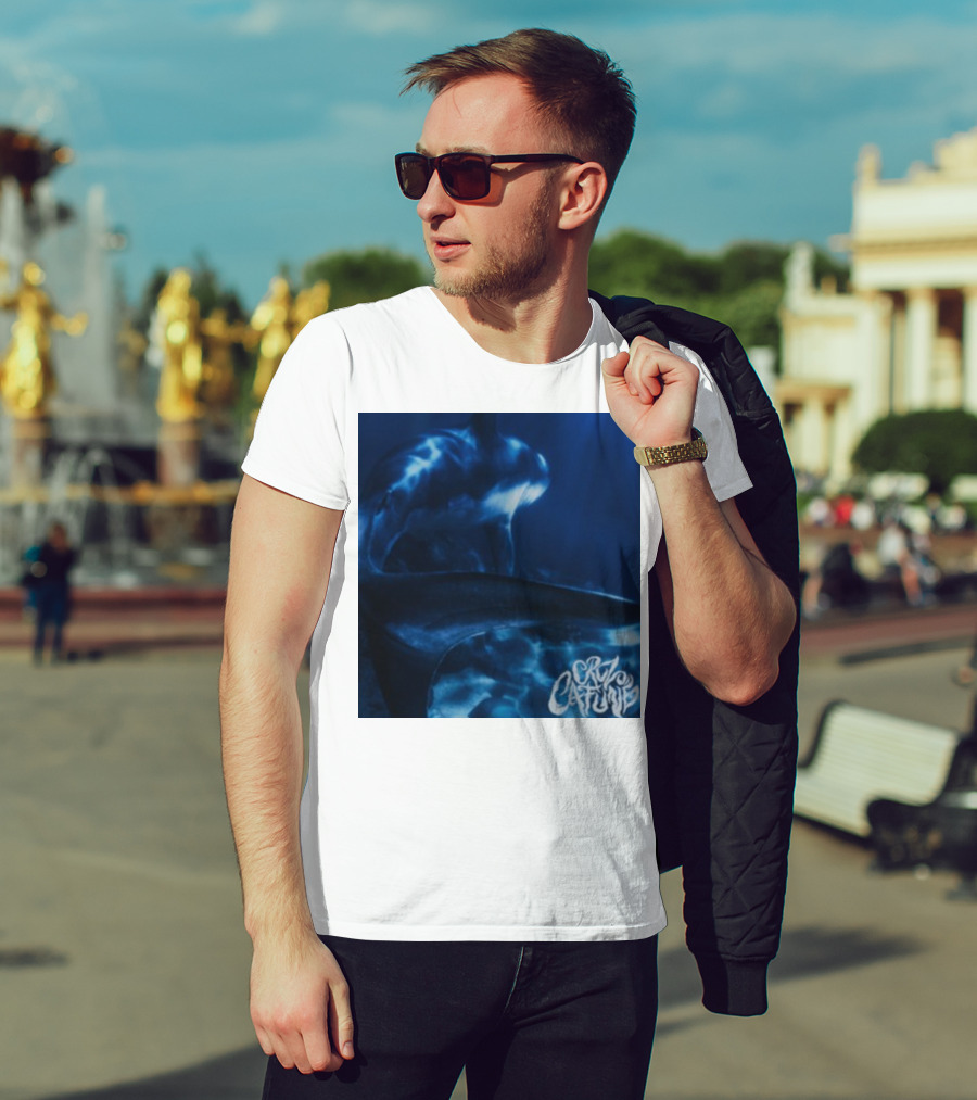 Cruz Cafune Shark Picture T-Shirt