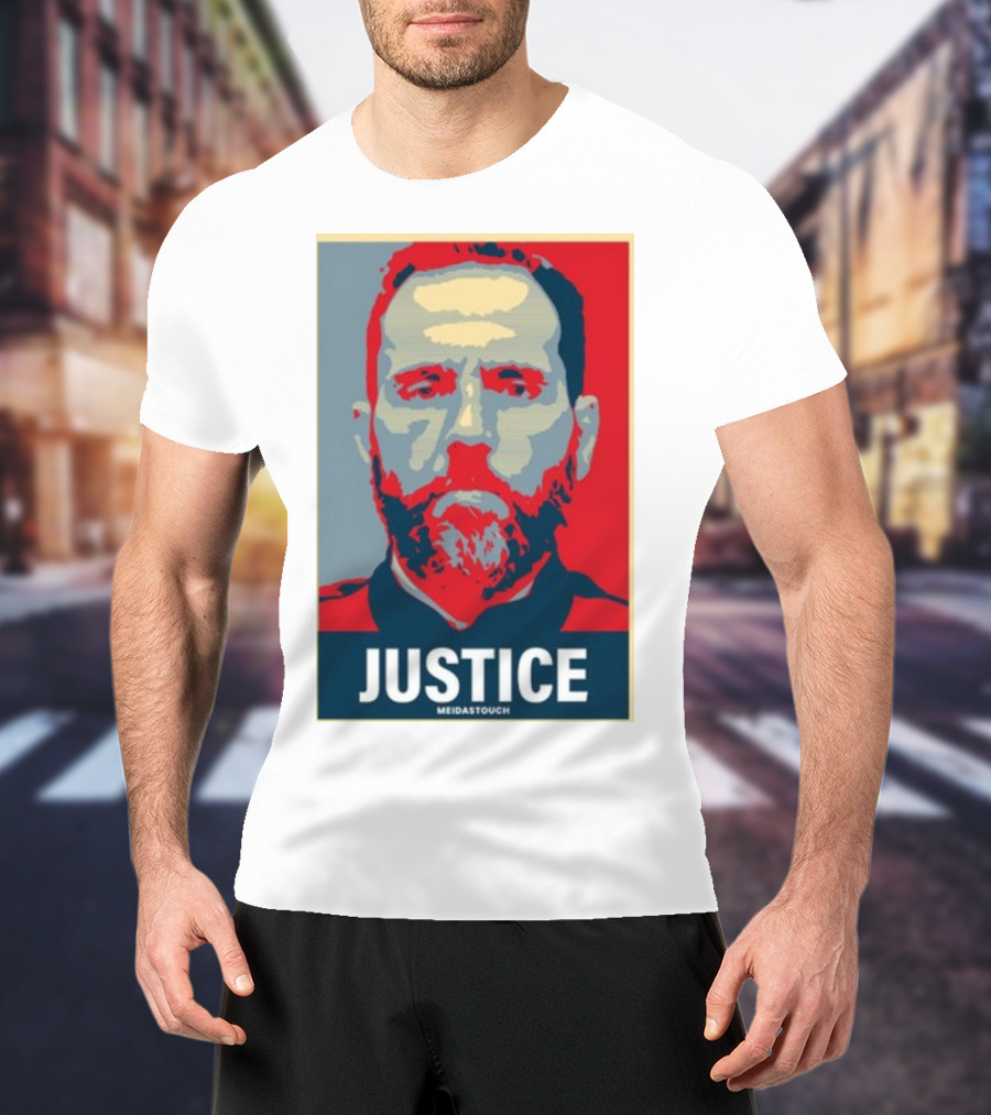 Jack Smith Justice Poster Style Graphic MeidasTouch T-Shirt