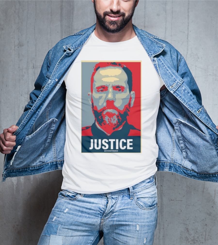 Jack Smith Justice Poster Style Graphic MeidasTouch T-Shirt