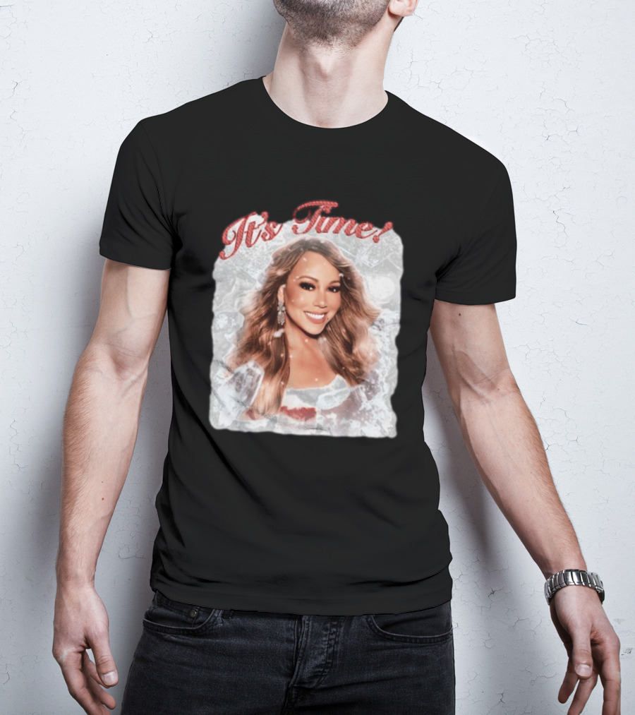 Mariah Carey It's Time Festive Winter T-Shirt