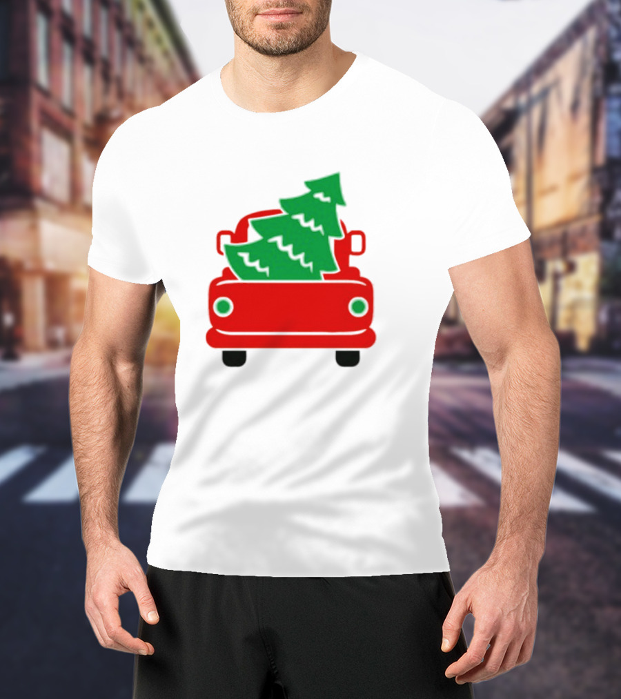 Purchase Wholesale Christmas Free Tree Car T-Shirt