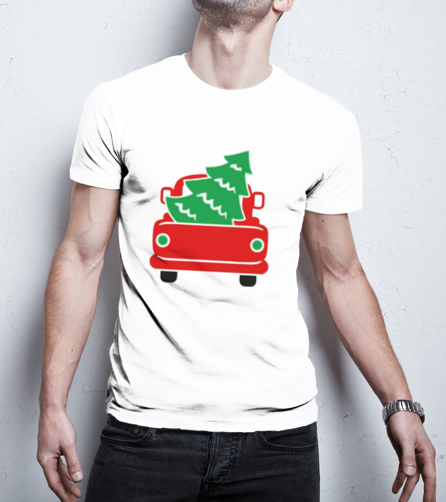 Purchase Wholesale Christmas Free Tree Car T-Shirt