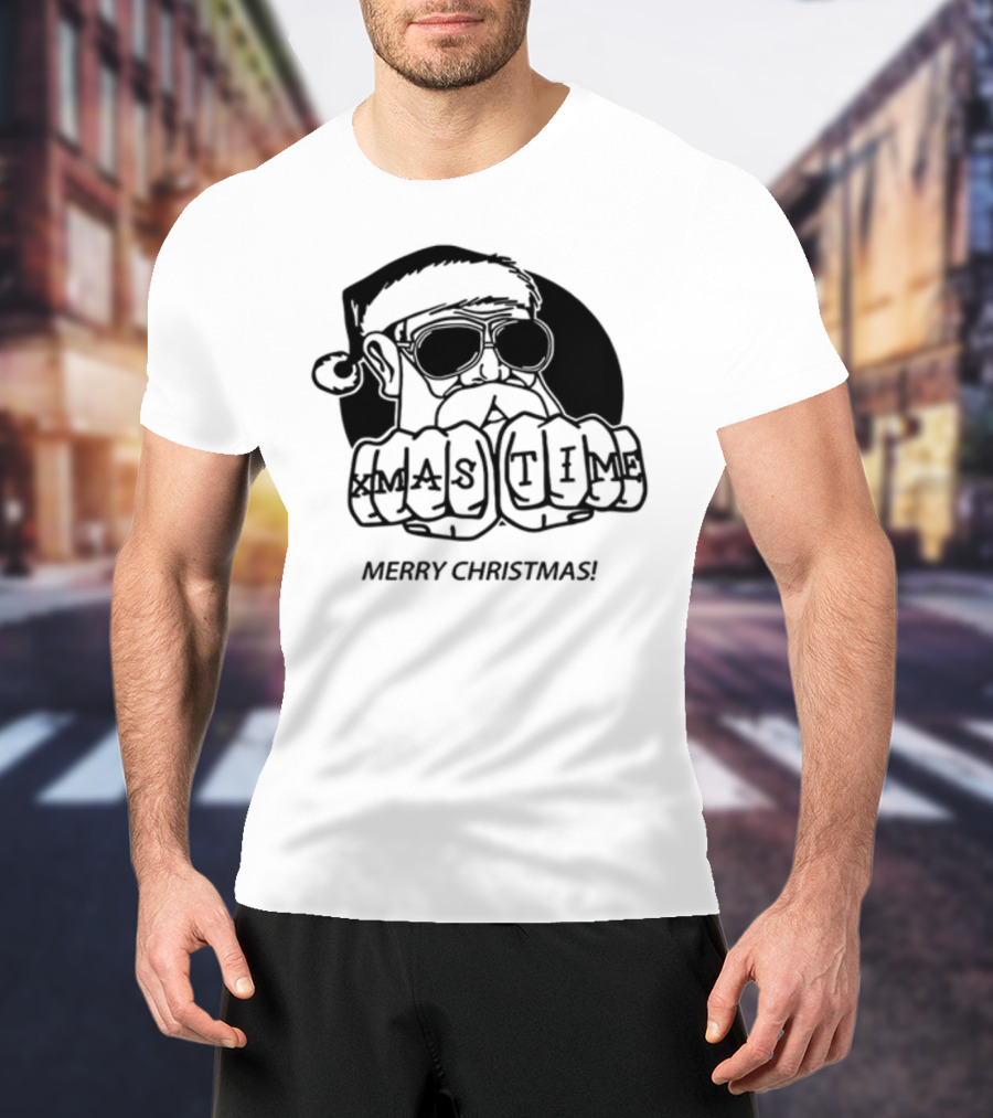 Santa Claus Xmas Time Merry Christmas T-Shirt