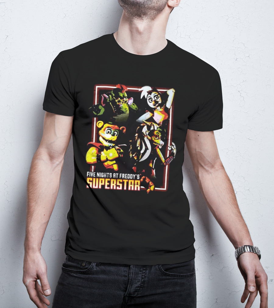 Five Nights At Freddy's Superstar Characters T-Shirt