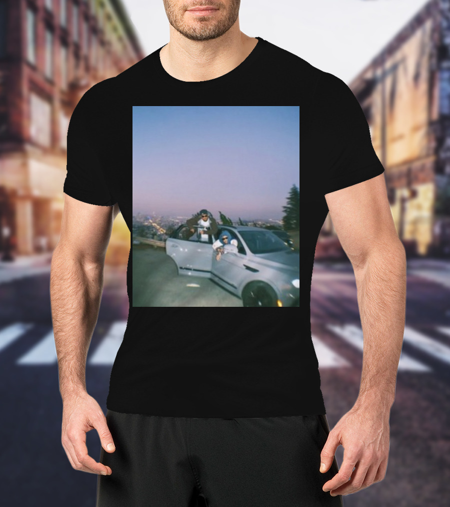 Larry June The Night Shift Scenic Car Moment T-Shirt