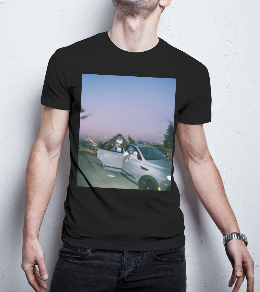 Larry June The Night Shift Scenic Car Moment T-Shirt
