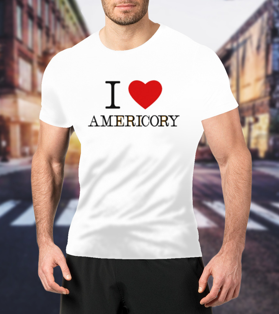 Stephanie I Love Americory Stan McCutcheon T-Shirt