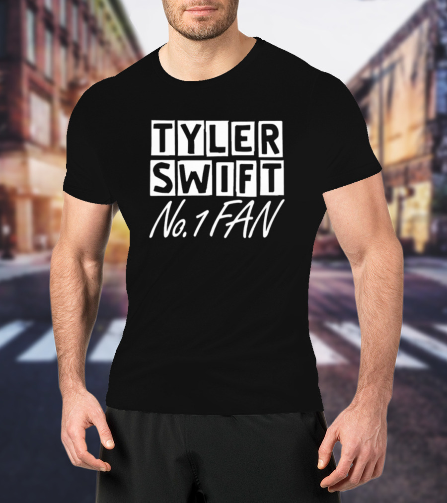 Tyler Swift No 1 Fan Blocks T-Shirt