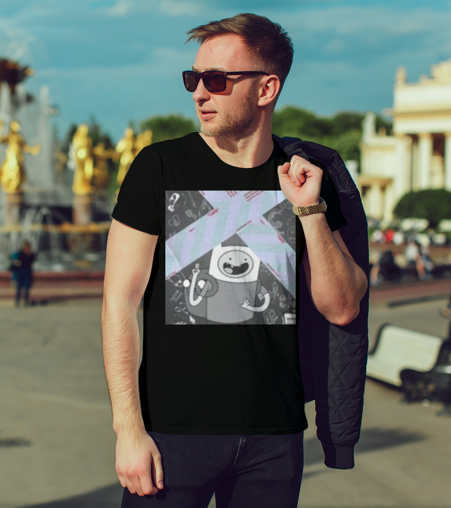 Flinn X Uzi Goofyahhtees Adventure Time Mashup T-Shirt