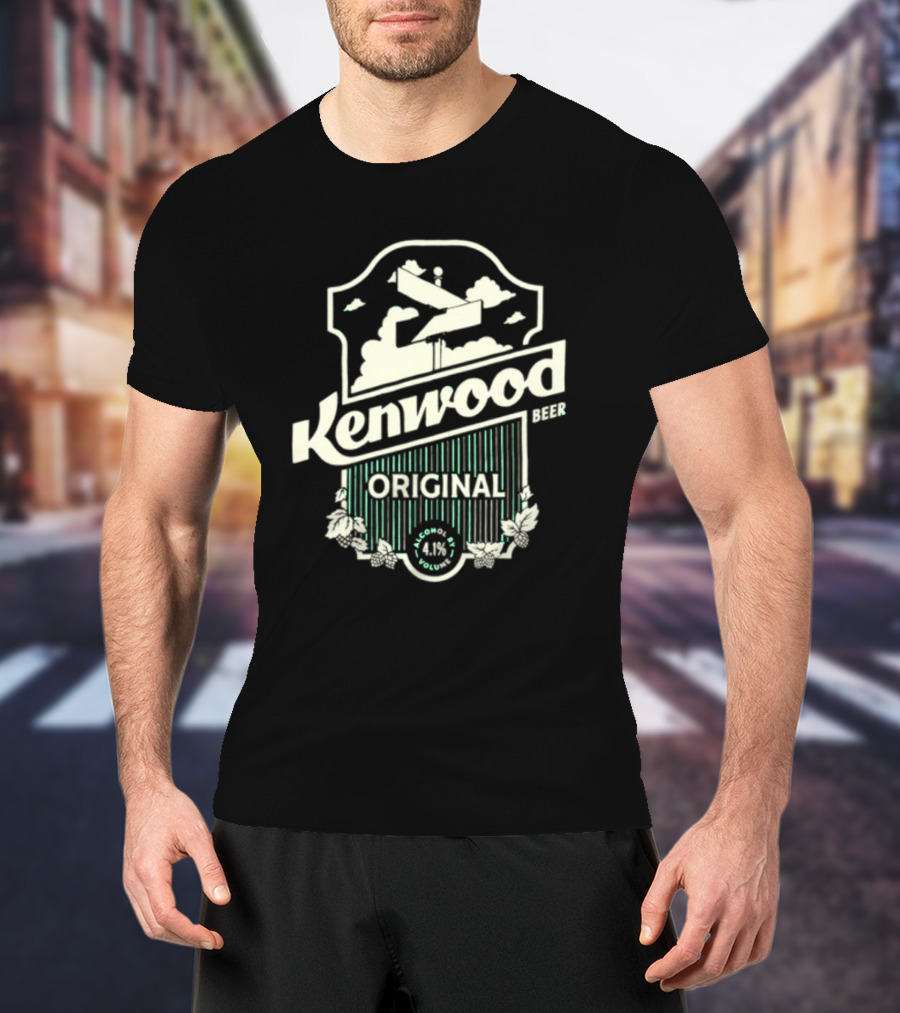 Kenwood Beer Original Kelly Green Alcohol Volume 4.1% T-Shirt