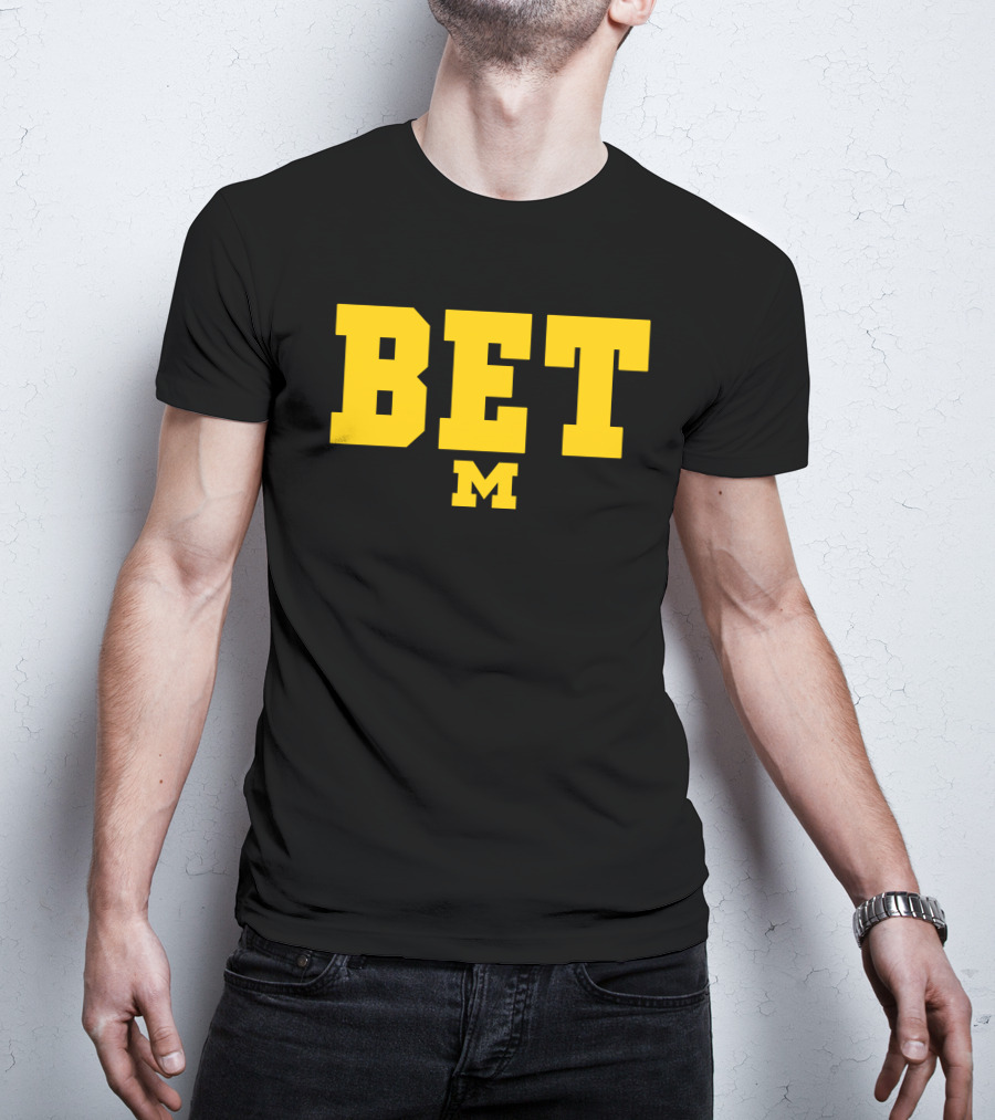 BET M Michigan Football T-Shirt