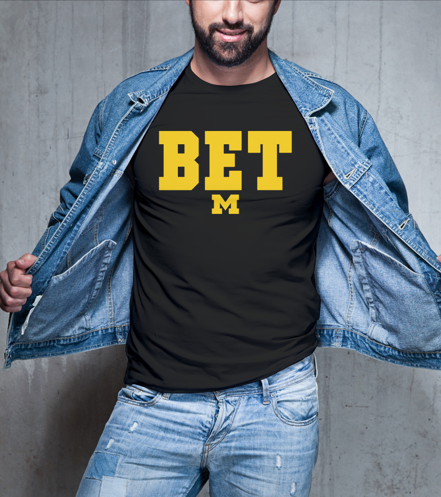 BET M Michigan Football T-Shirt