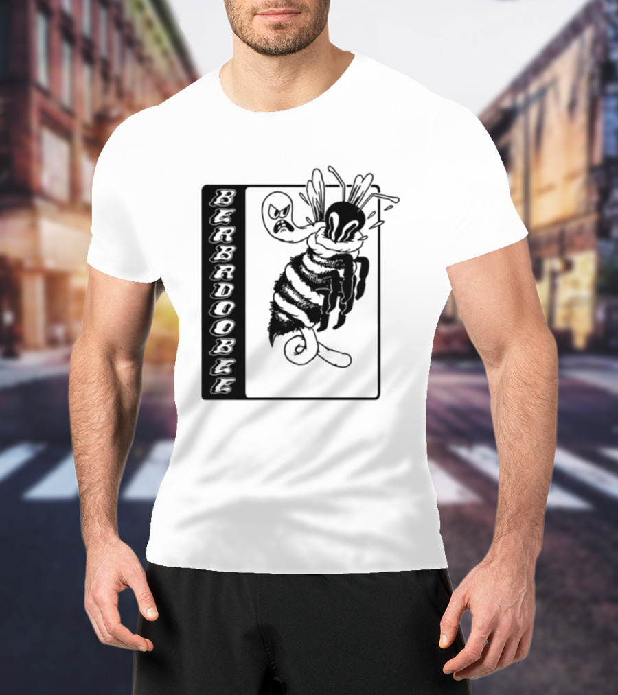 Dirtyhit Beabadoobee Loveworm Angry Cartoon Bee T-Shirt