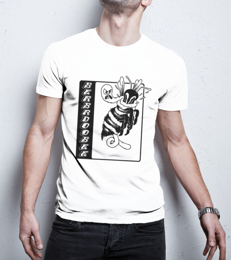 Dirtyhit Beabadoobee Loveworm Angry Cartoon Bee T-Shirt