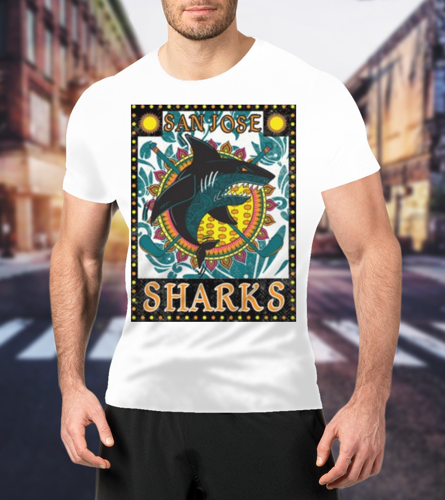 San Jose Sharks Diwali Celebration 23-24 T-Shirt