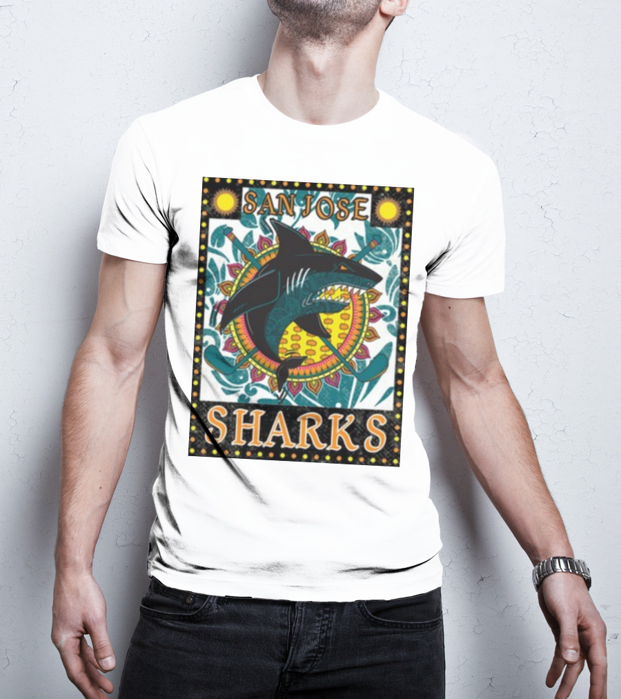 San Jose Sharks Diwali Celebration 23-24 T-Shirt