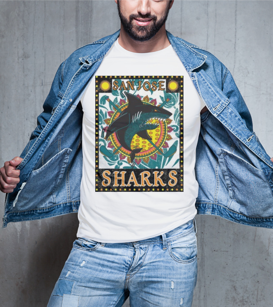 San Jose Sharks Diwali Celebration 23-24 T-Shirt