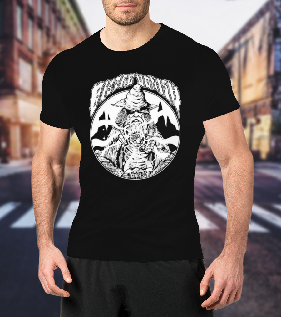 Rawpaw Astro Vonish Wizard Skeleton Pyramids T-Shirt