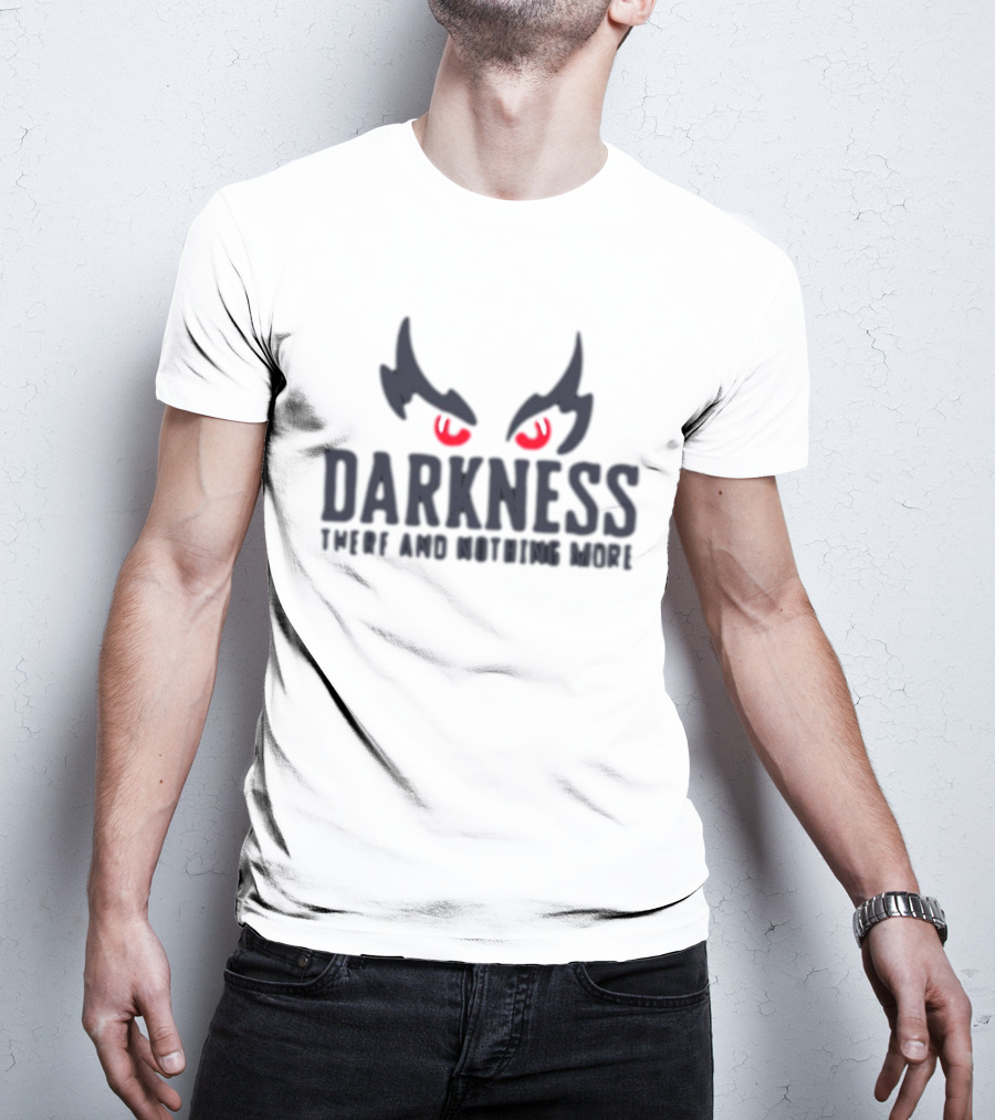 Lamar Jackson Darkness There And Nothing More Red Eyes T-Shirt