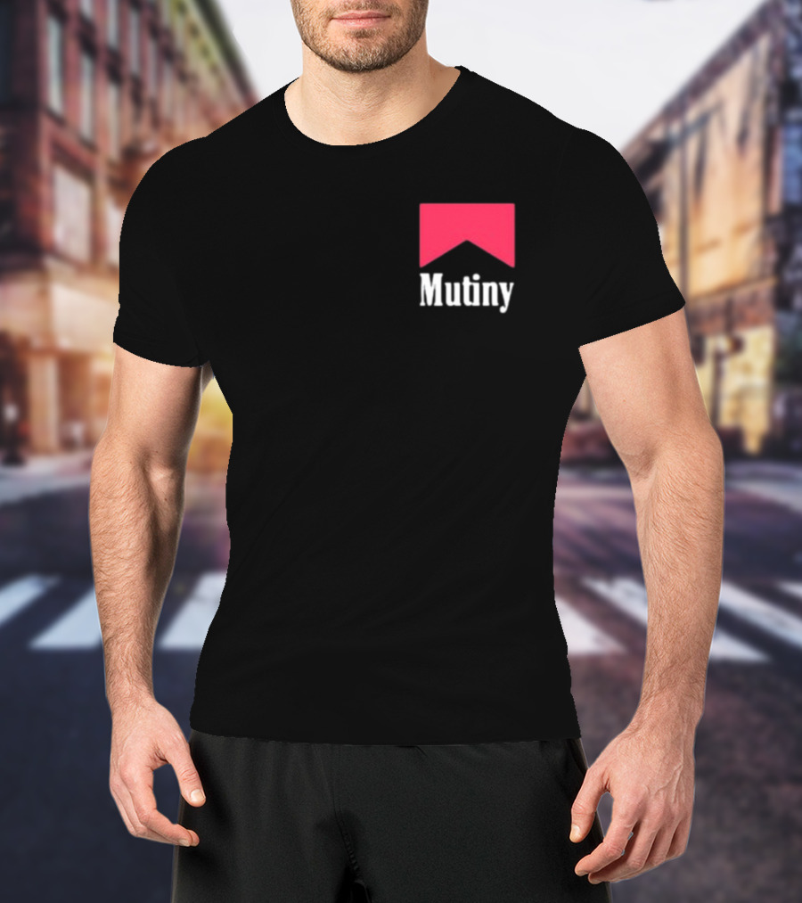 Peter McCormack Mutiny Bold Red Banner T-Shirt