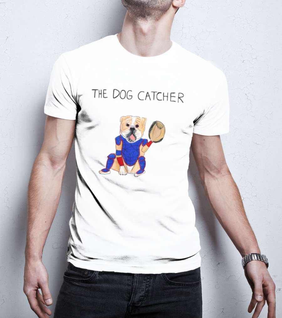 Dave Portnoy The Dog Catcher Catcher's Mitt Dog T-Shirt