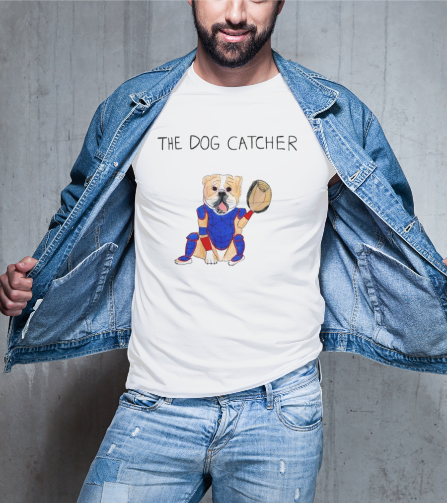 Dave Portnoy The Dog Catcher Catcher's Mitt Dog T-Shirt