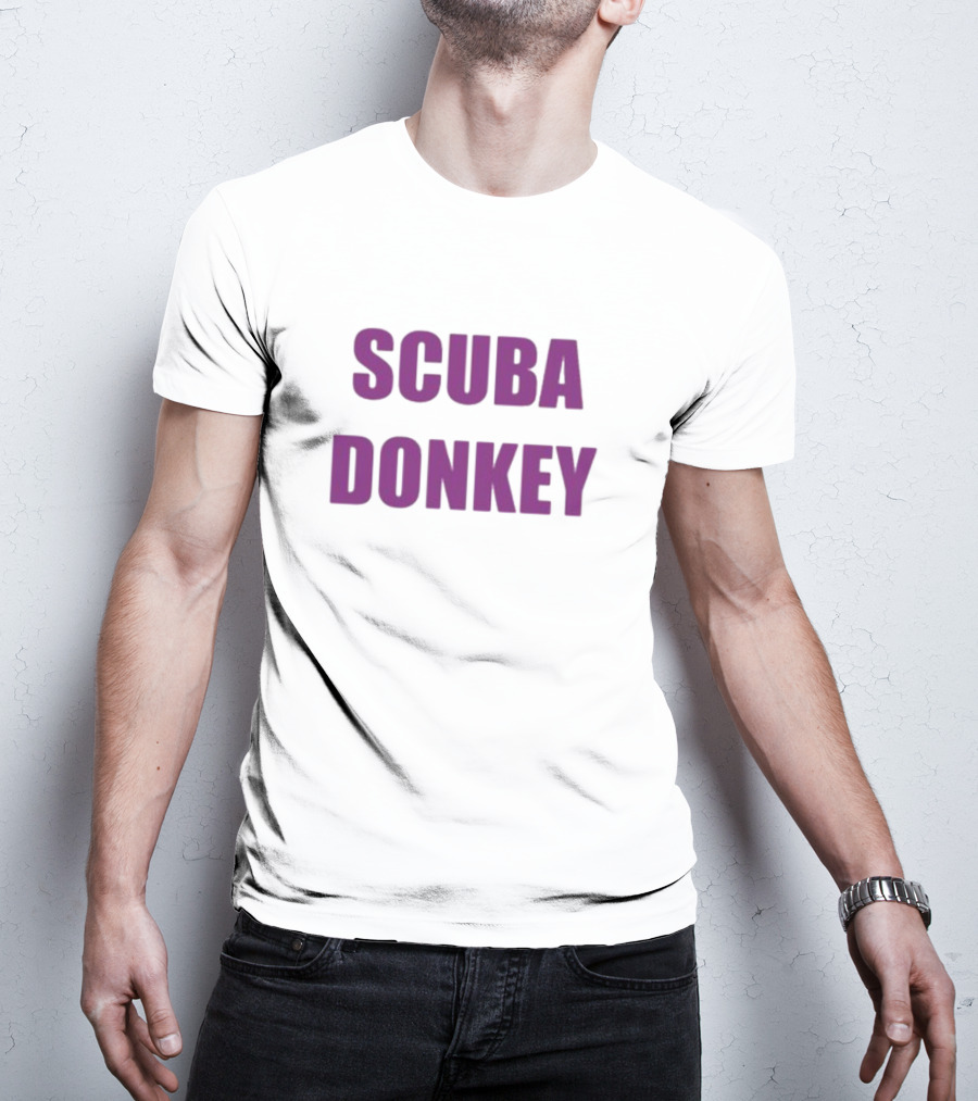 ICarly Scuba Donkey Purple Text T-Shirt