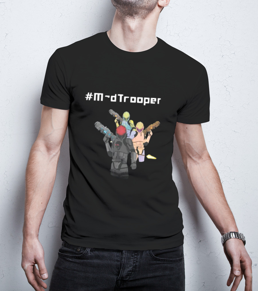 MadTrooper Are You A Mad Trooper Colorful Armored Soldiers T-Shirt