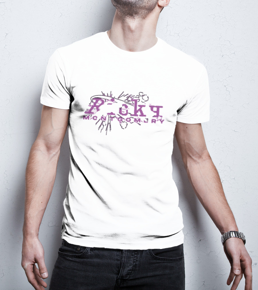 Ricky Montgomery Bunny Logo With Running Rabbits T-Shirt