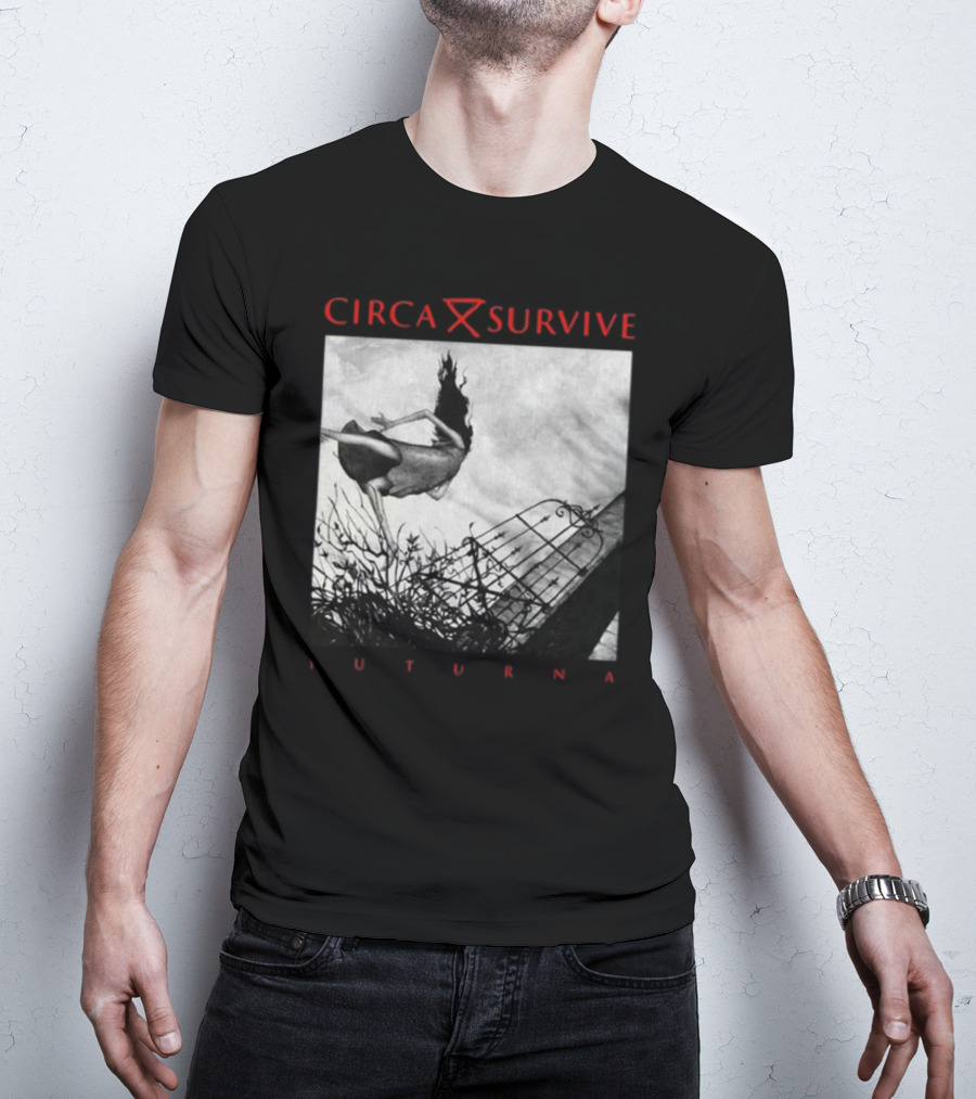 Circa Survive Juturna Album Art Dark Fantasy T-Shirt