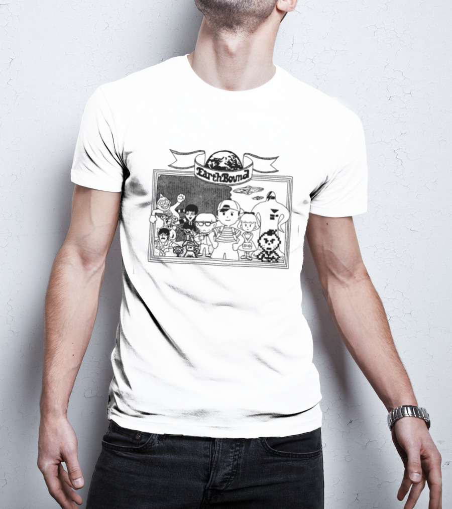 EarthBound Characters And Iconic Imagery Compilation T-Shirt