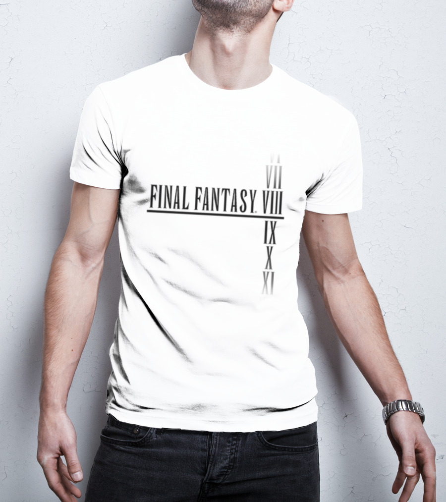 Final Fantasy VIII VII IX X XI T-Shirt