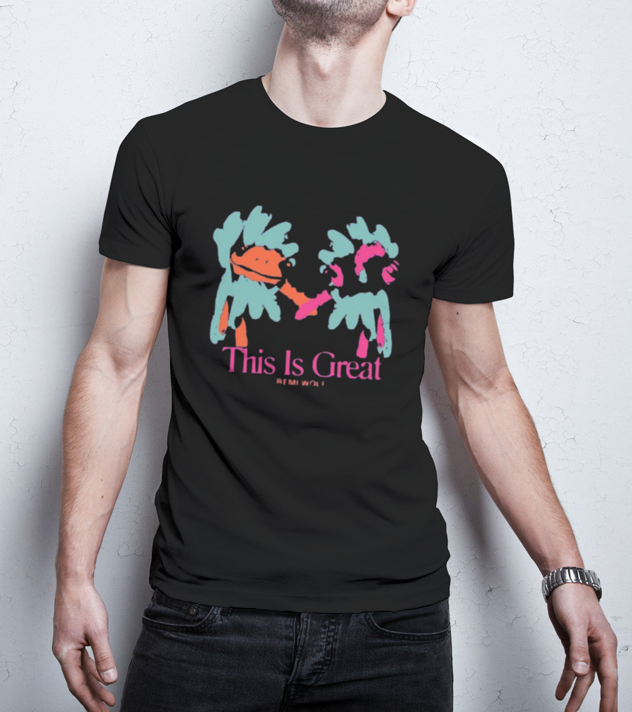 This Is Great Remi Wolf Two Abstract Figures T-Shirt