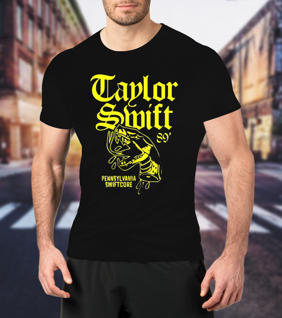 Taylor Swift Pennsylvania Swiftcore 89' Snake T-Shirt