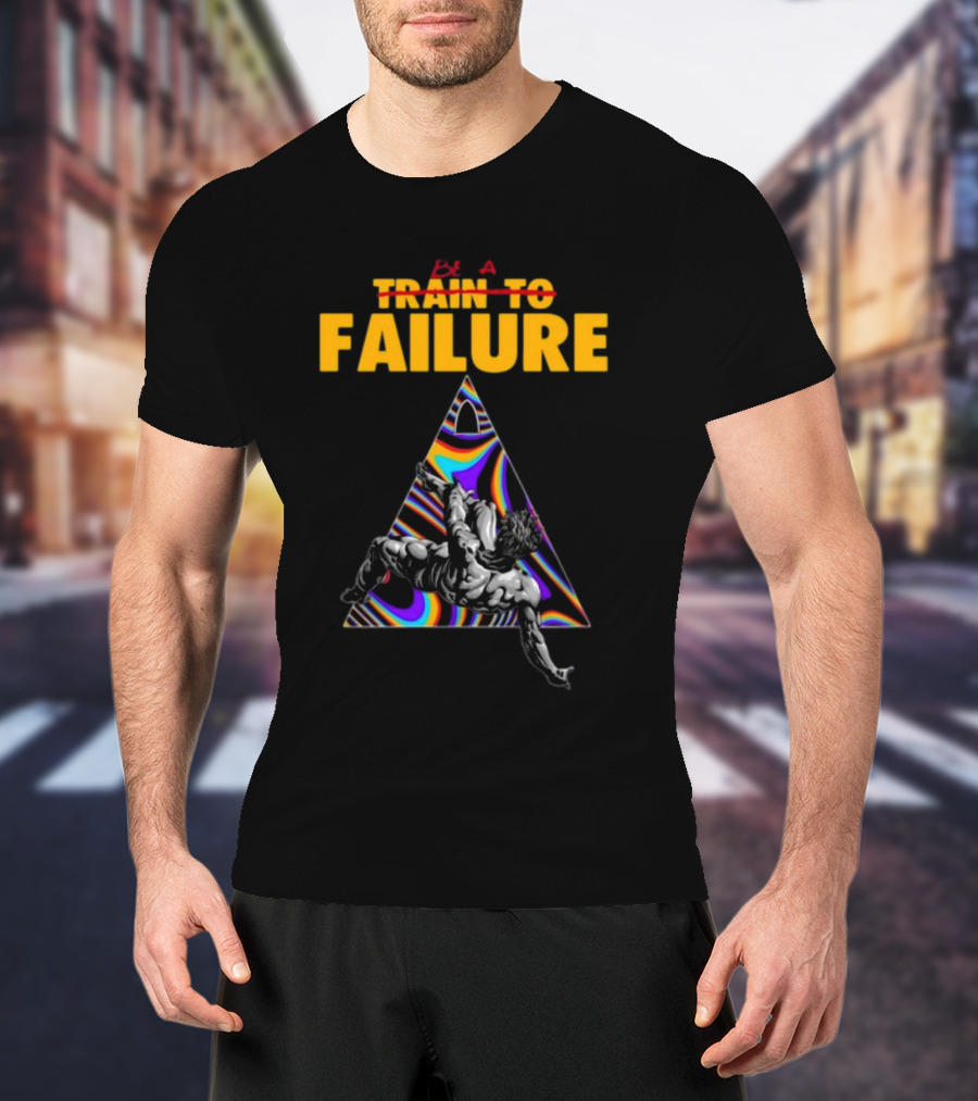 Raskol Apparel Be A Train To Failure Psychedelic Triangle T-Shirt