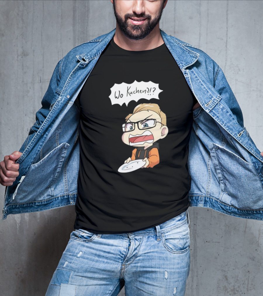 Wo Kuchen Kittycat Cakes Damen Comic Style Character T-Shirt