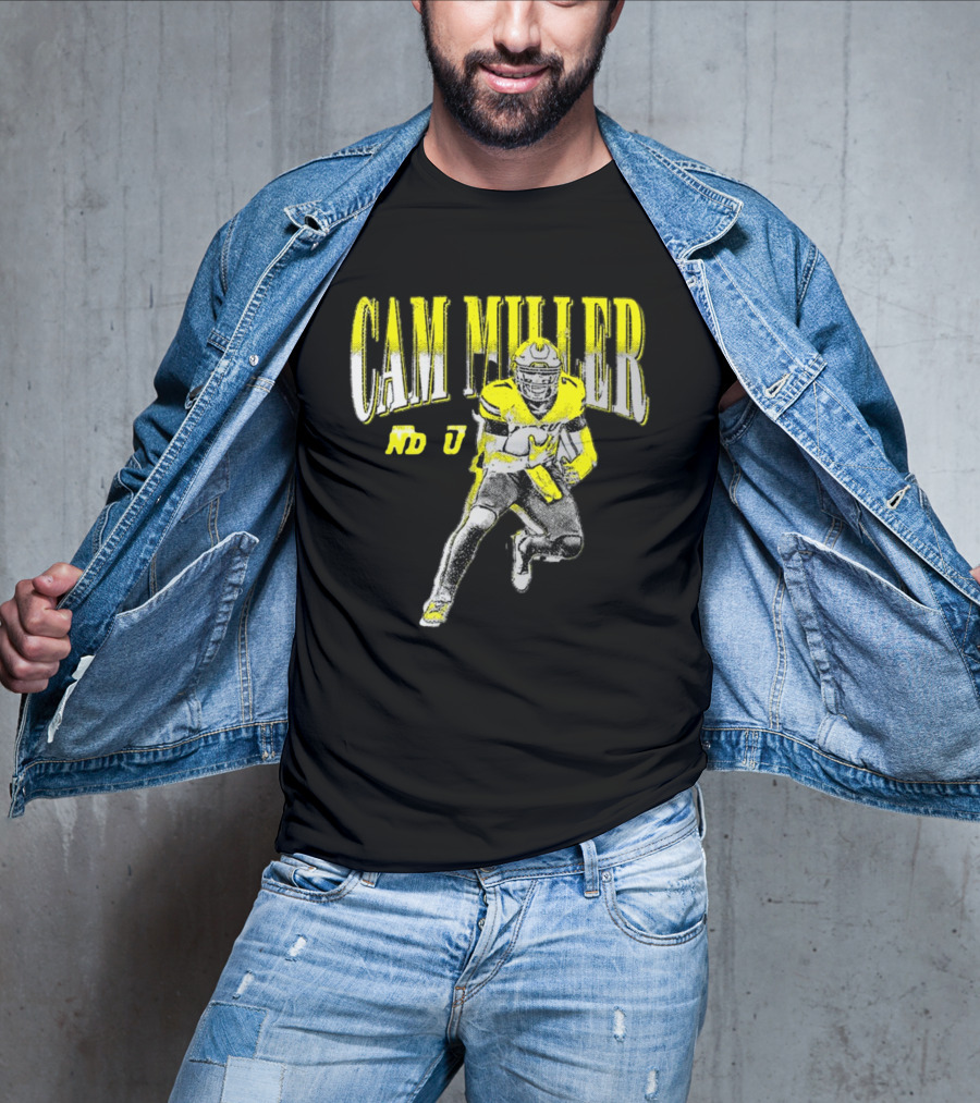 Cam Miller NDSU North Dakota State Football Action T-Shirt