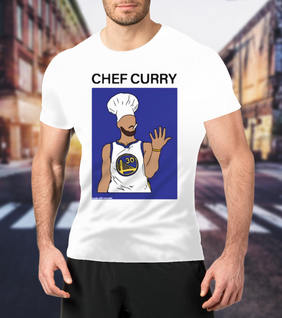 Chef Curry Golden State Basketball Number 30 T-Shirt