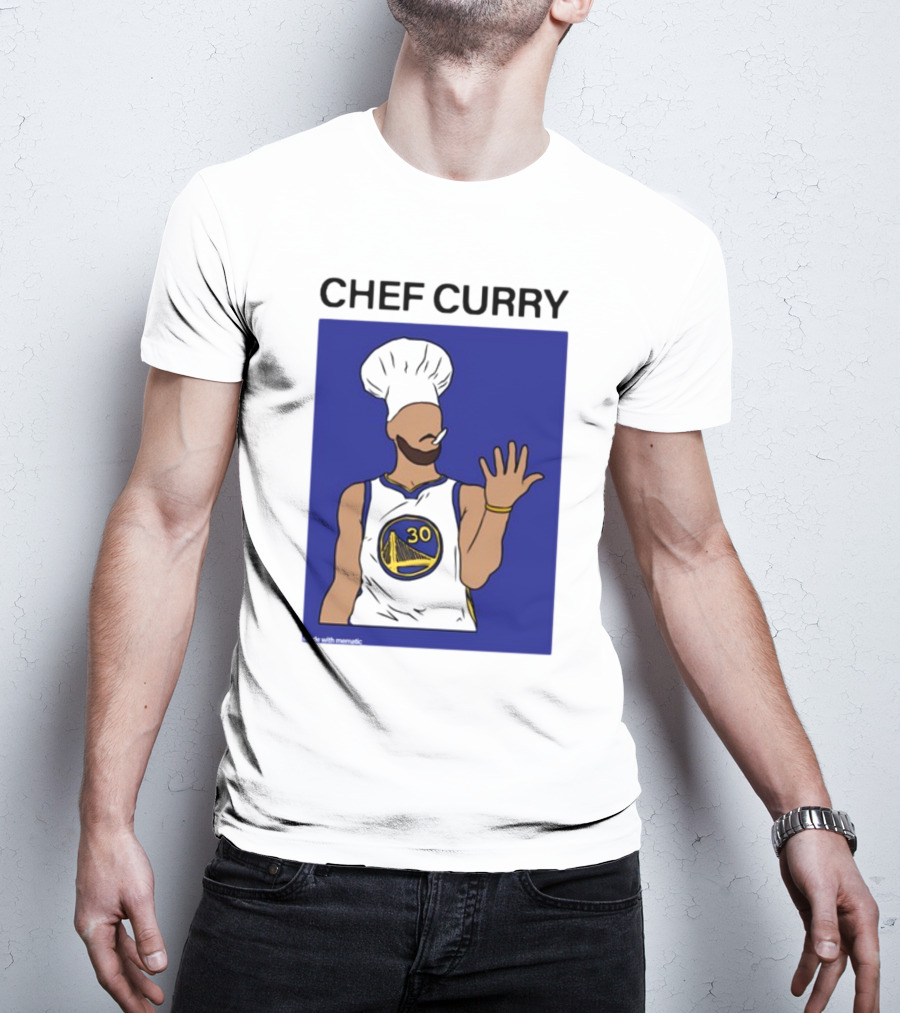 Chef Curry Golden State Basketball Number 30 T-Shirt