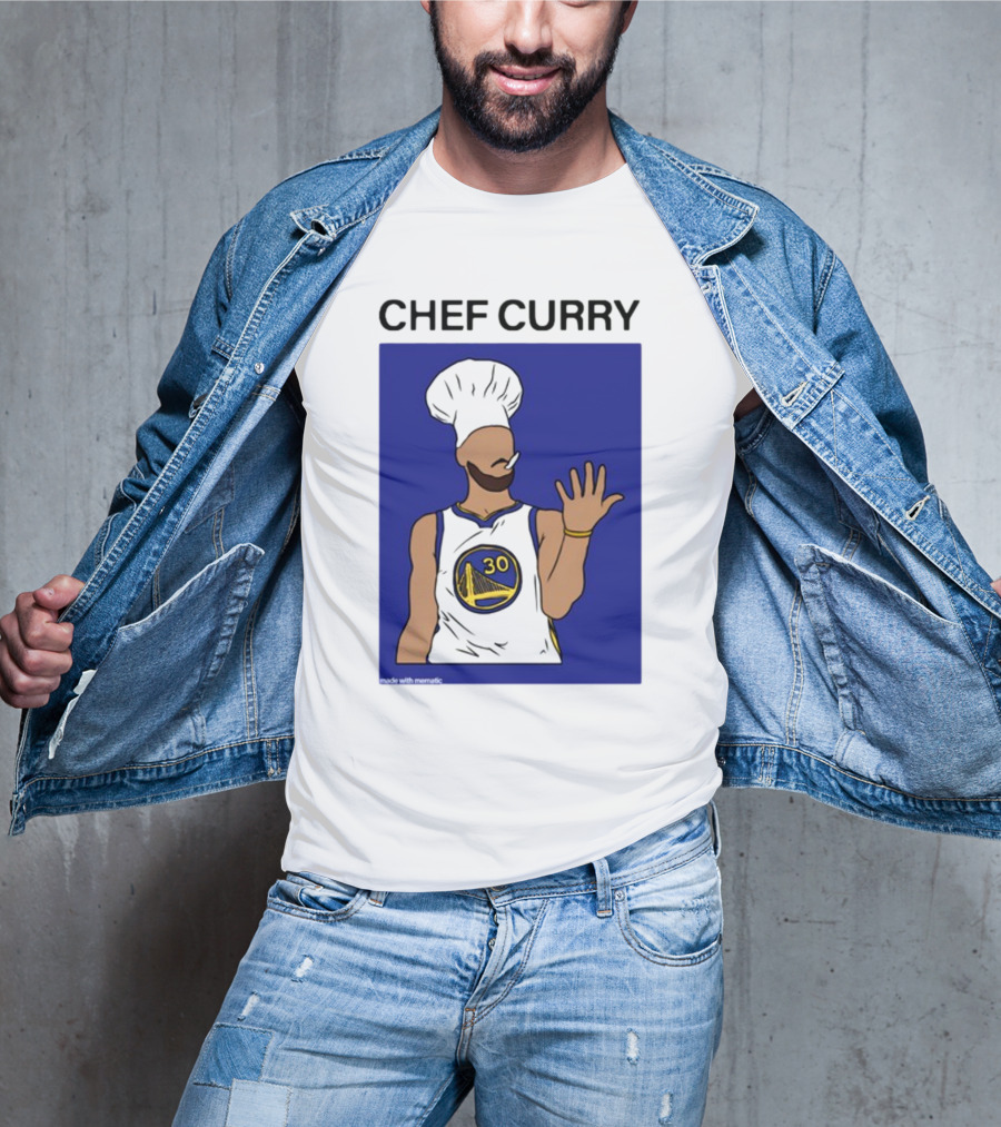 Chef Curry Golden State Basketball Number 30 T-Shirt