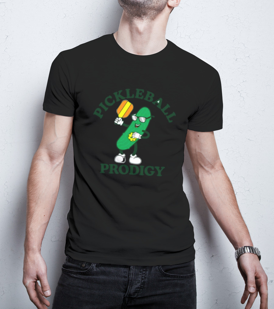 Middleclassfancy Pickleball Prodigy Pickle Racket Champion T-Shirt