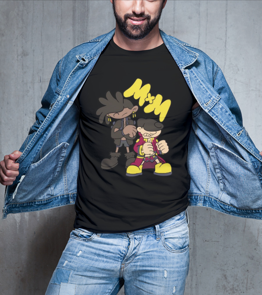Mxm Next Door Characters Cartoon Style M*M T-Shirt