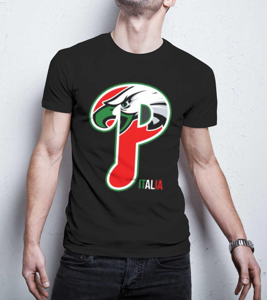 Eagles Phillies Italia P T-Shirt