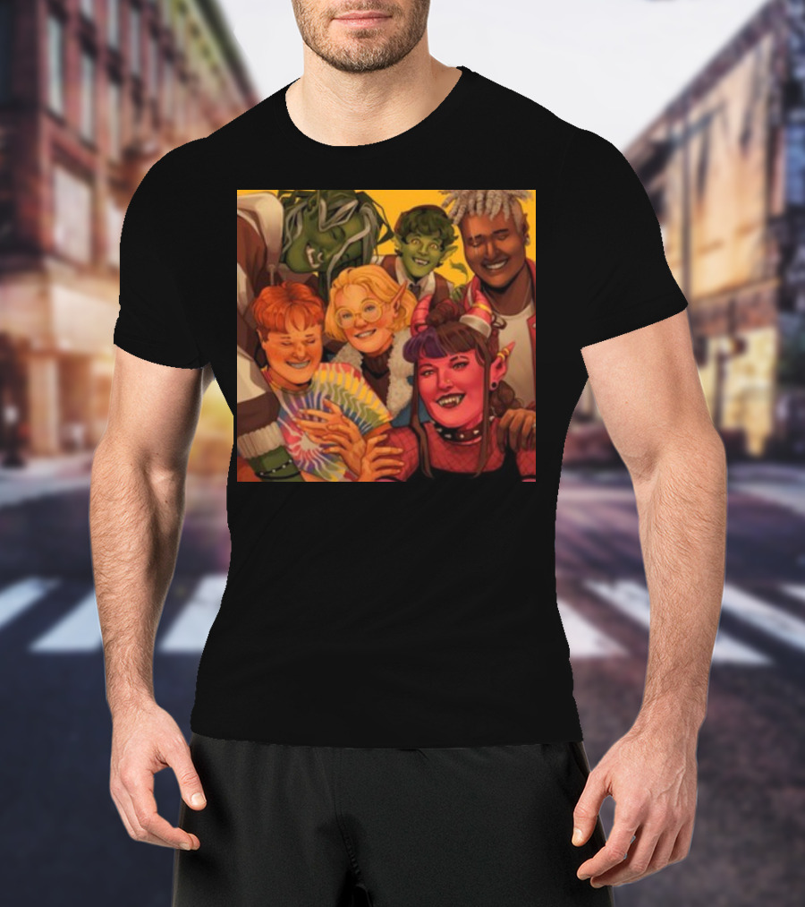 We're The Bad Fantasy Friends Group T-Shirt