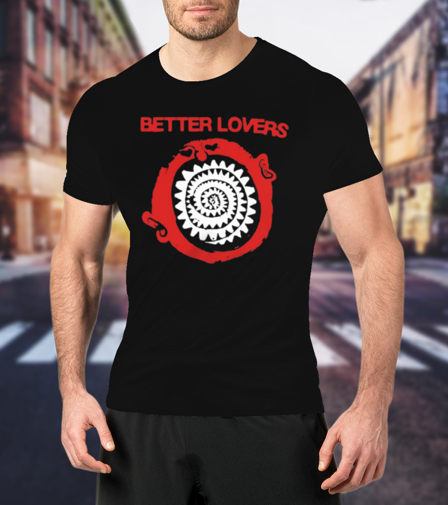 Better Lovers Red Spiral Teeth T-Shirt