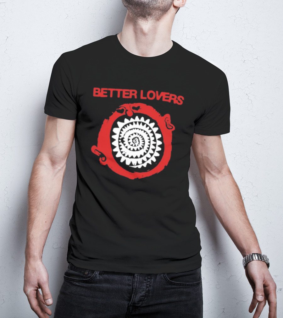 Better Lovers Red Spiral Teeth T-Shirt
