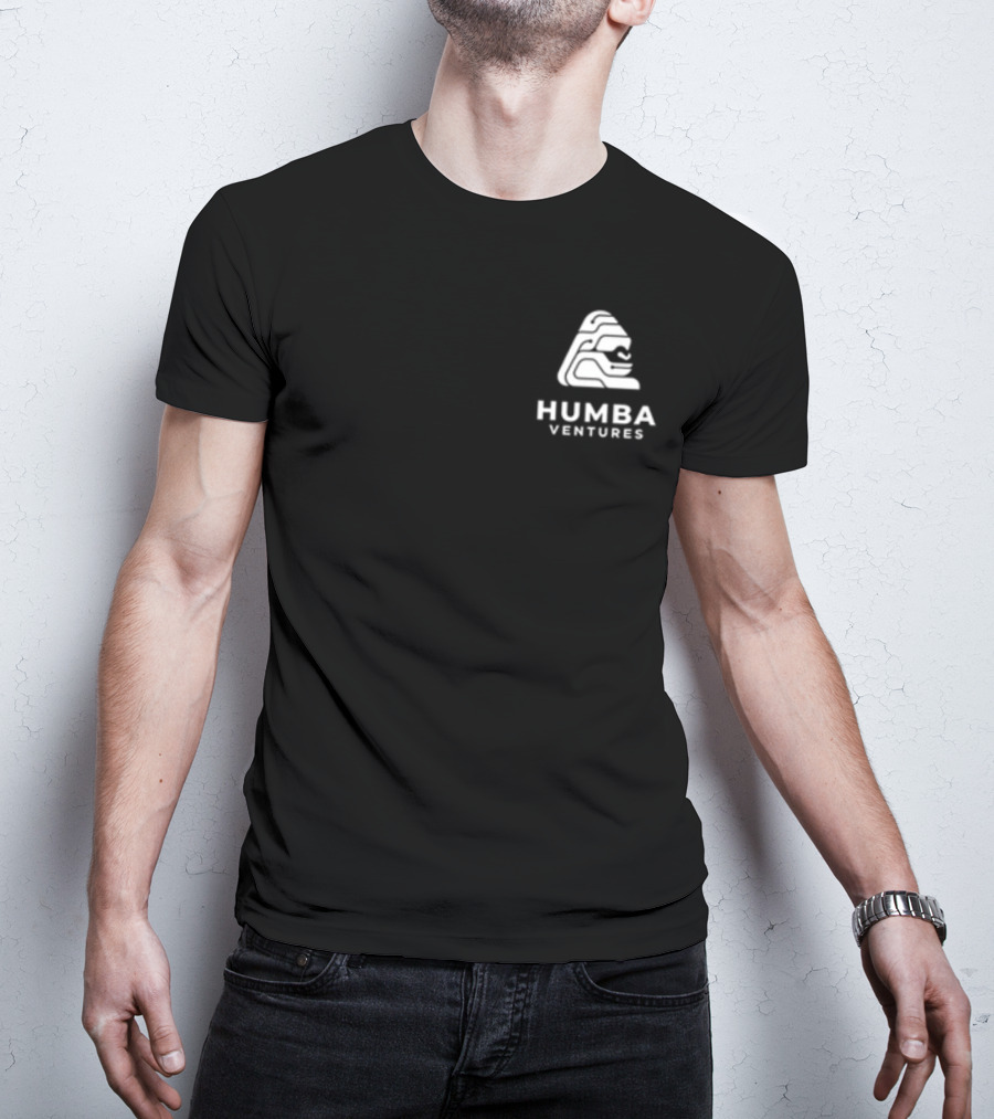 Humba Ventures Black Shirt With White Stylish T-Shirt