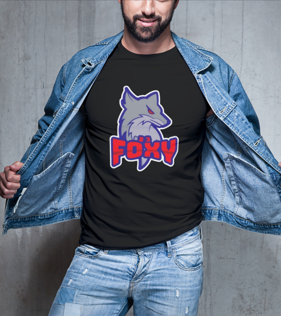 Blueshirtsnation Foxy 23 Wolf T-Shirt
