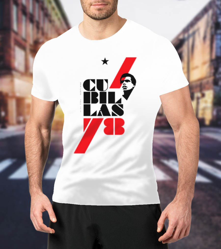 CUBILLAS 78 Star Iconic Red And Black T-Shirt