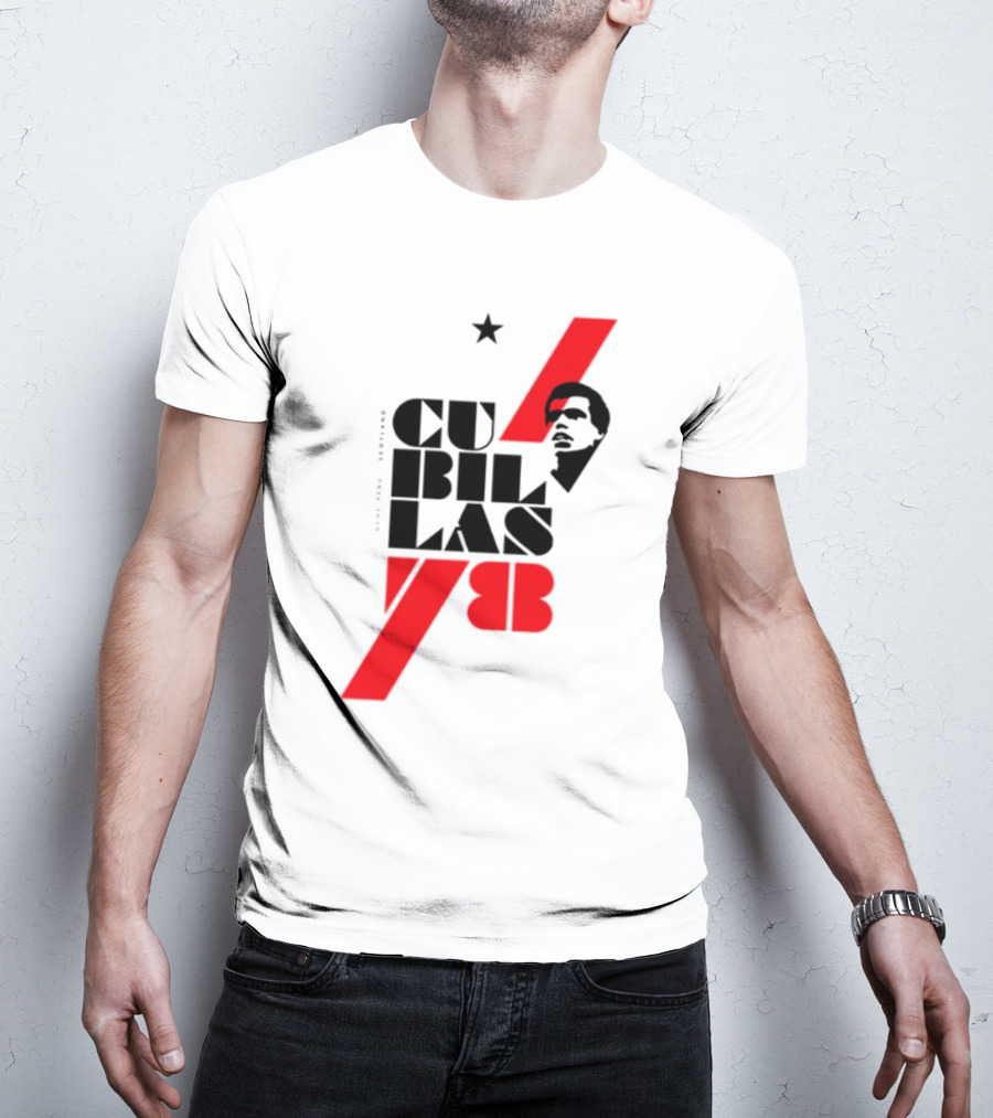 CUBILLAS 78 Star Iconic Red And Black T-Shirt